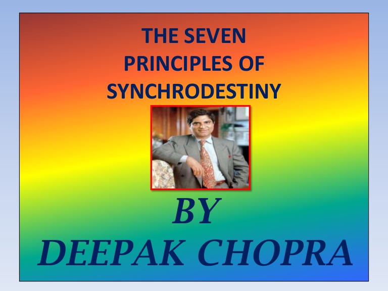 deepak chopra books pdf